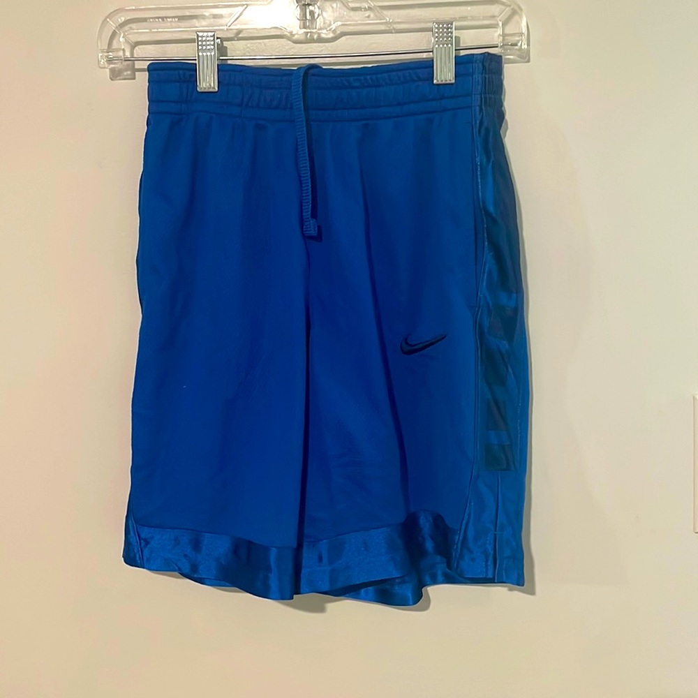 Nike Dri-Fit Boys Youth Large Blue Basketball Shorts YL